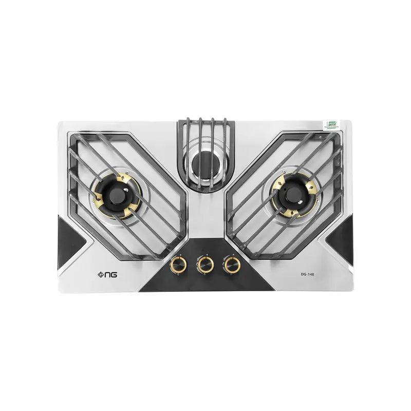 Nasgas DG-148 3-Burner Built-in Gas Hob (Black) Nasgas DG-148 3-Burner Built-in Gas Hob (Black) Umar Electronic Store
