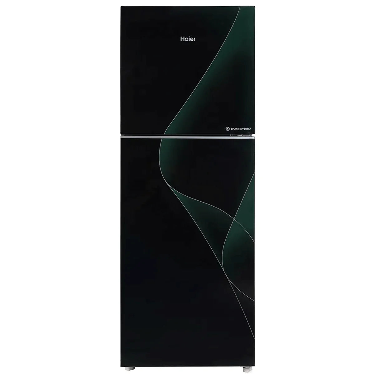 HAIER HRF-276 IPGA GREEN GLASS INVERTER REFRIGERATOR