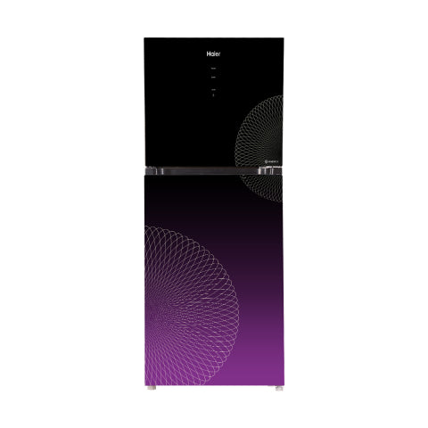 HAIER HRF 438 IAPA PURPLE GLASS INVERTER REFRIGERATOR