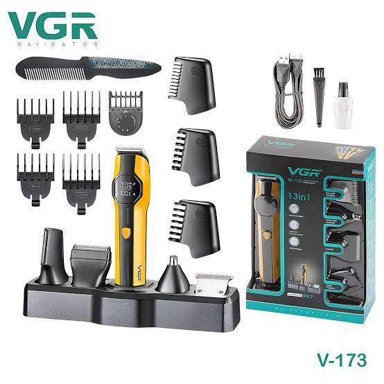 TV V-173 VGR 13-IN-1 DIGITAL PROFESSIONAL GROOMING KIT