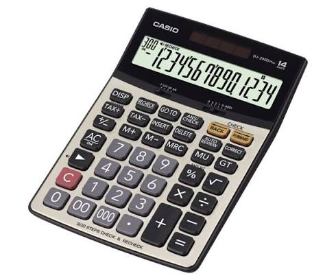 CC-240DJP CASIO DJ PLUS CALCULATOR (O)
