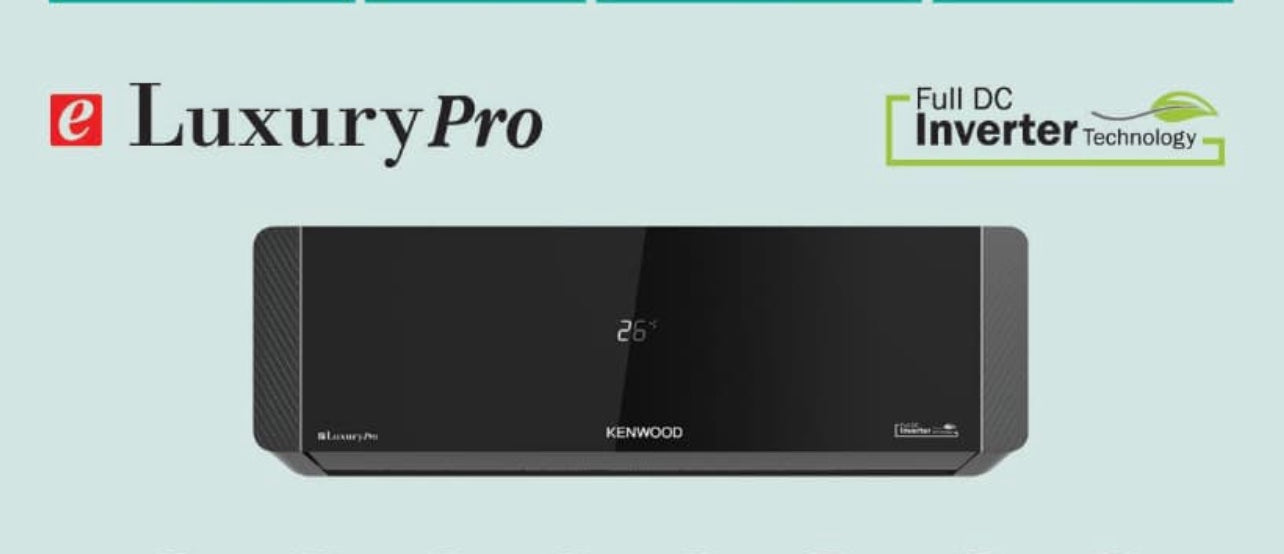 KEL-1870S eLUXURY PRO 1.5 TON INVERTER AIR CONDITIONER KENWOOD: