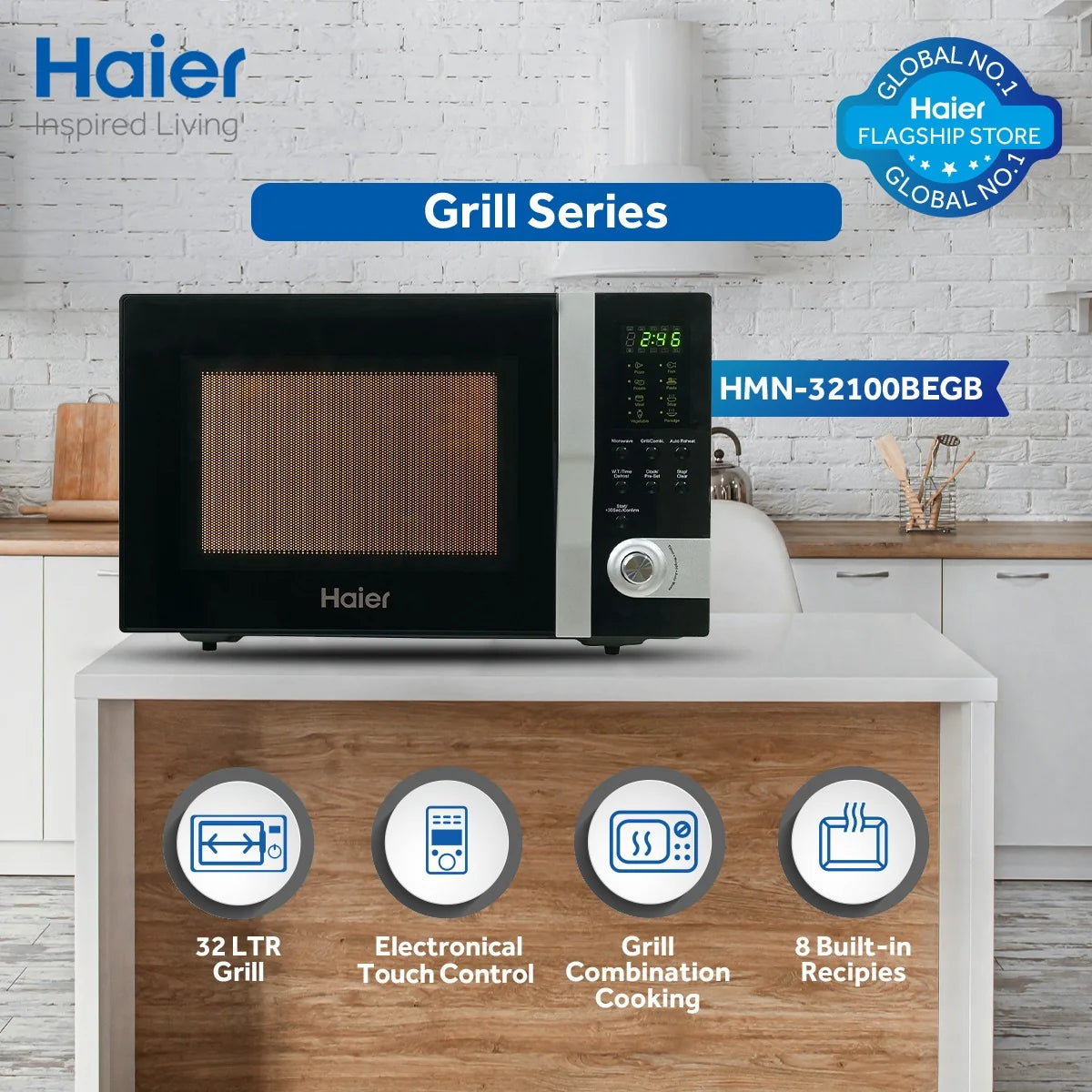 HMW-32100 GB HAIER MICROWACE