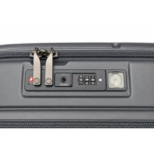 Umar Electronic Store Kazonne SC-907 Hard-Shell Spinner Suitcase with Front Pocket (Charcoal)