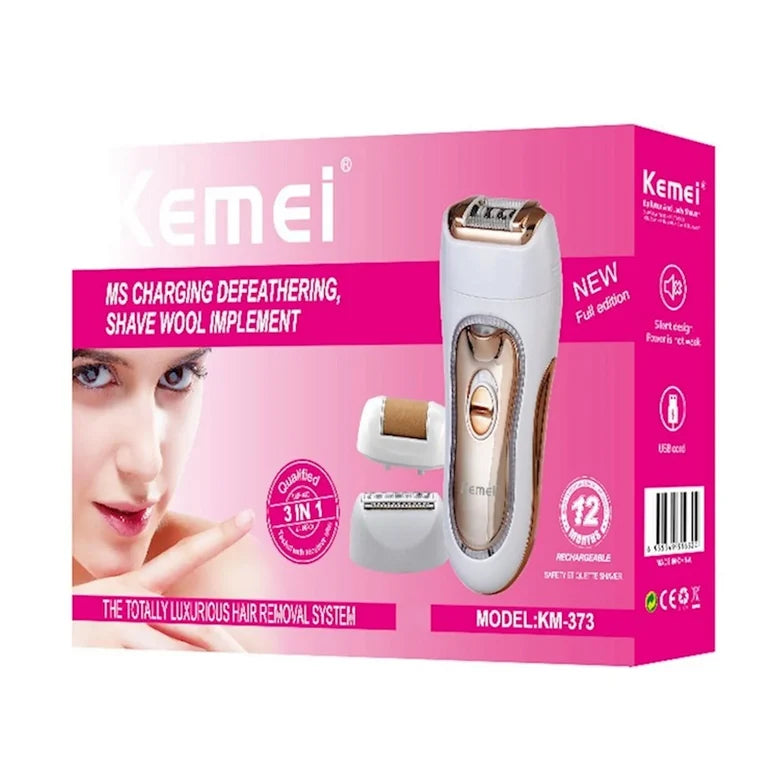 EK 373 KEMEI 3IN1 EPILATOR
