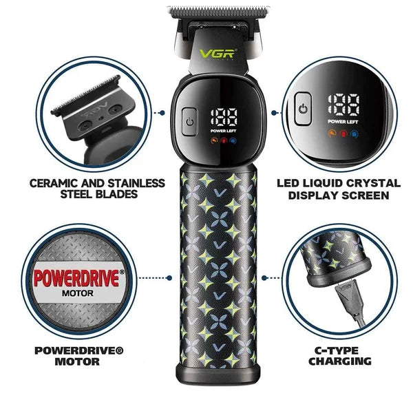 TV V-185 VGR DIGITAL PROFESSIONAL HAIR TRIMMER