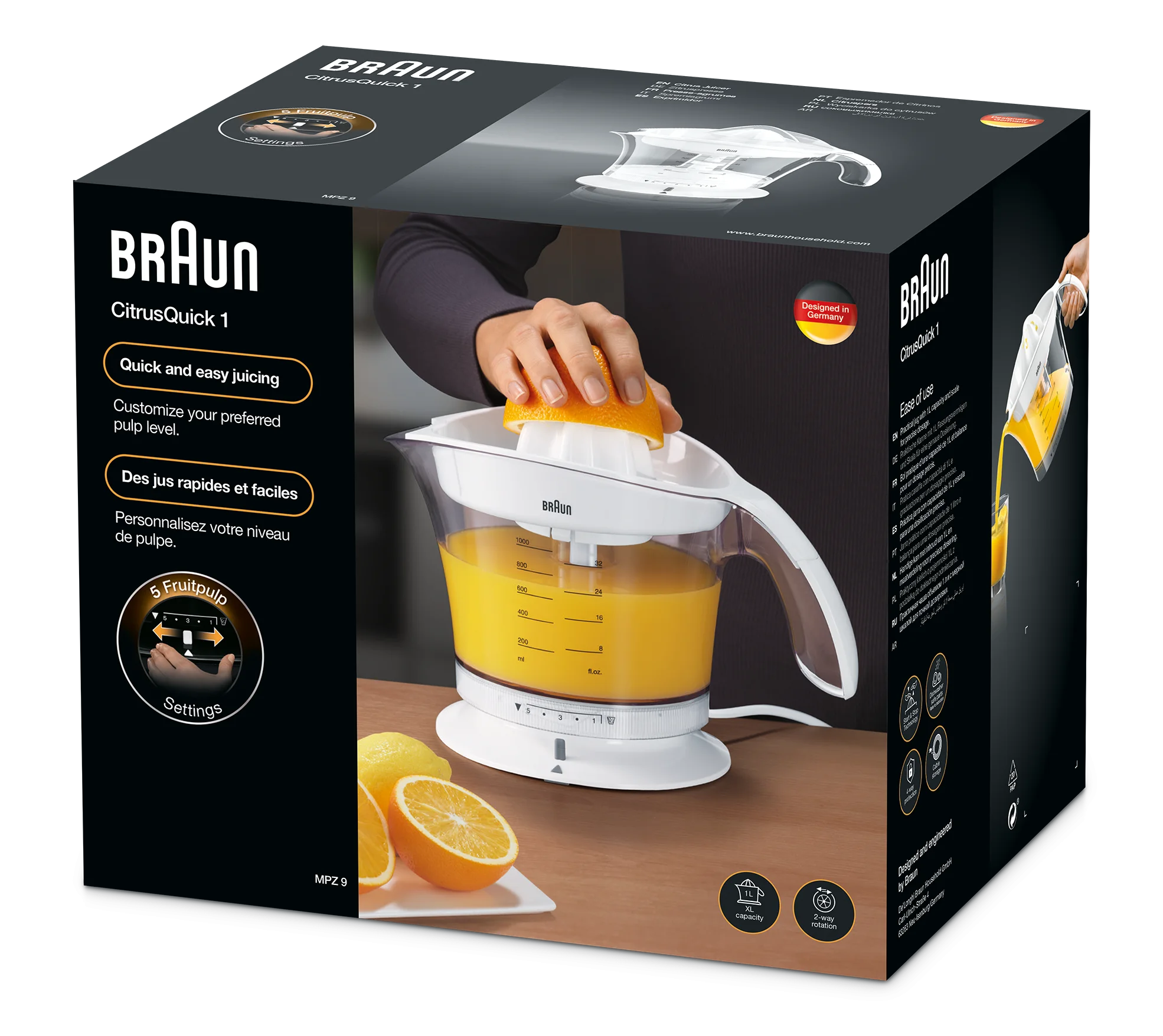 BCJ MPZ 9 BRAUN CITRUS JUICER